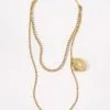 Secret Charm Layered Necklace - Gold