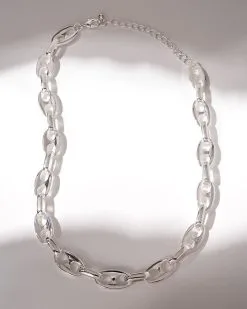 Travis Chain Necklace - Silver -clothes Sales TravisChainNecklace Silver