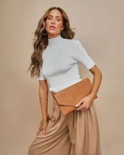Garner Envelope Crossbody Clutch - Tan - SALE -clothes Sales UntitledSession2109