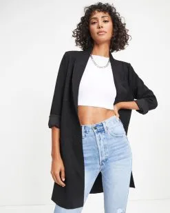 Vancouver Pocketed Coat - Black - FINAL SALE