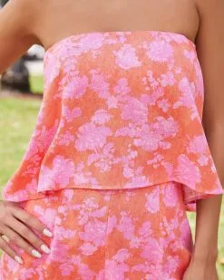 Miami Gardens Strapless Romper - FINAL SALE 9 Miami Gardens Strapless Romper - FINAL SALE -clothes Sales ViciMiami351