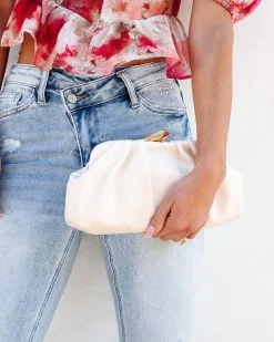 Welma Pochette Clutch - White 11 Welma Pochette Clutch - White -clothes Sales WelmaPochetteClutch White7