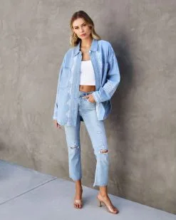 Westyn Embroidered Shacket -clothes Sales Westynembroideredshacket1101731