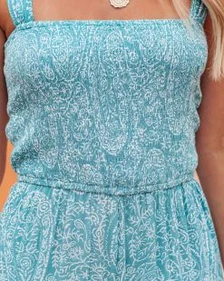 Afina Smocked Flare Jumpsuit - FINAL SALE 12 Afina Smocked Flare Jumpsuit - FINAL SALE -clothes Sales afinasmockedflarejumpsuit108