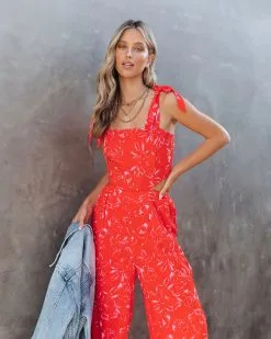 Allison Floral Pocketed Open Back Jumpsuit 13 Allison Floral Pocketed Open Back Jumpsuit -clothes Sales allisonfloralpocketedopenbackjumpsuit 73