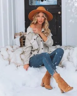 Allister Cotton Thermal Shacket - Stone - FINAL SALE 14 Allister Cotton Thermal Shacket - Stone - FINAL SALE -clothes Sales allistercottonthermalshacketstone8