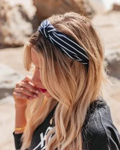 A Nautical Summer Twist Headband