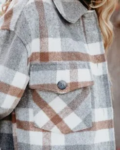 Anise Pocketed Plaid Coat - FINAL SALE -clothes Sales anisepocketedplaidcoat41