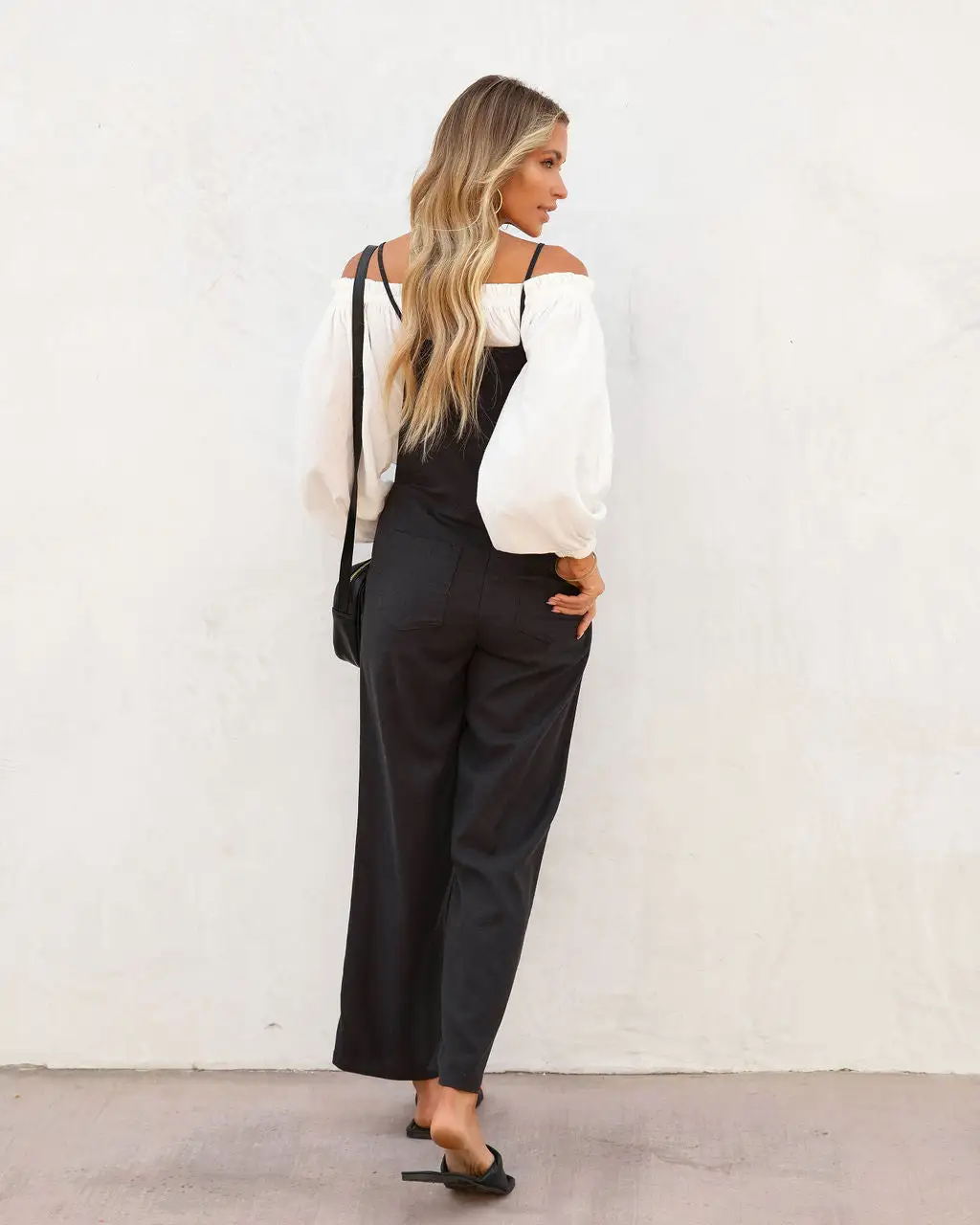 Boardwalk Adventures Pocketed Jumpsuit - Black - FINAL SALE 2 Boardwalk Adventures Pocketed Jumpsuit - Black - FINAL SALE - Image 2