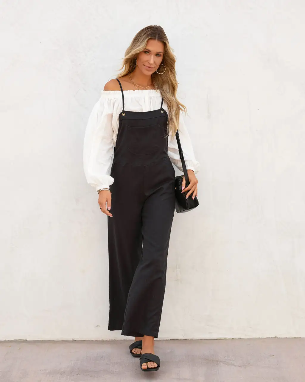 Boardwalk Adventures Pocketed Jumpsuit - Black - FINAL SALE 3 Boardwalk Adventures Pocketed Jumpsuit - Black - FINAL SALE - Image 3