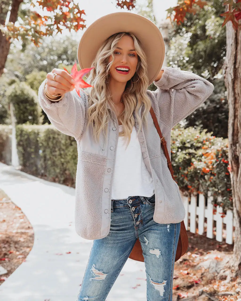 Cabin Pocketed Fleece Jacket - Grey - FINAL SALE 1 Cabin Pocketed Fleece Jacket - Grey - FINAL SALE