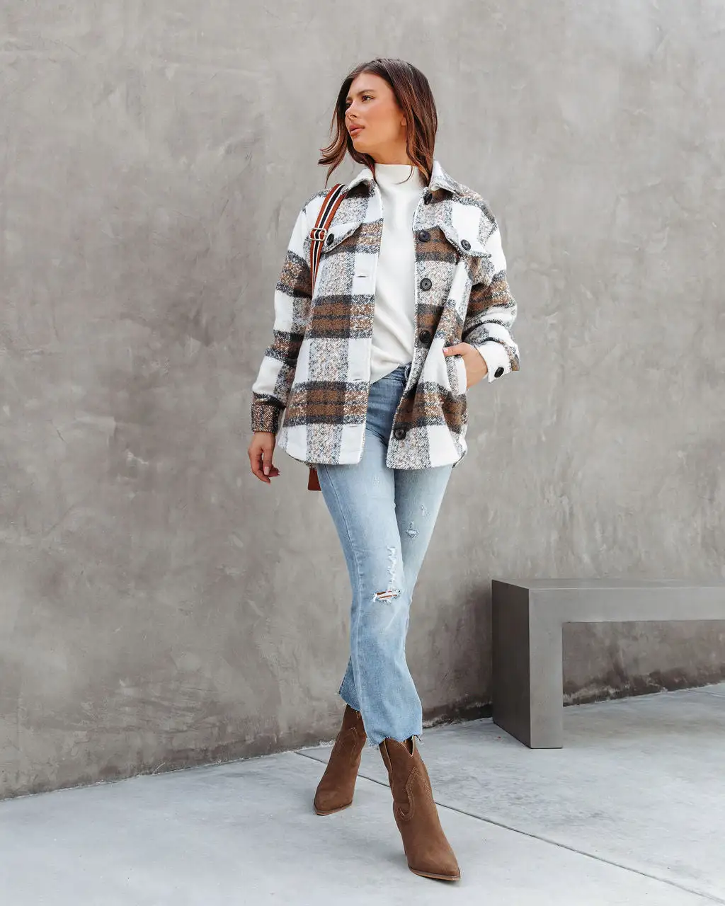 Chester Pocketed Plaid Jacket - FINAL SALE 3 Chester Pocketed Plaid Jacket - FINAL SALE - Image 3