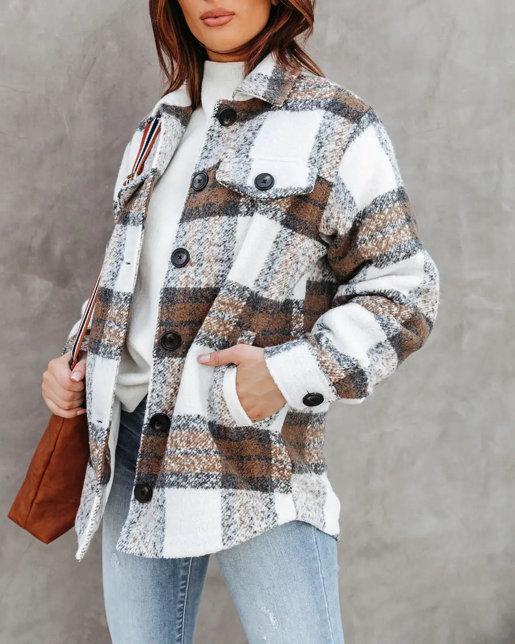 Chester Pocketed Plaid Jacket - FINAL SALE 6 Chester Pocketed Plaid Jacket - FINAL SALE - Image 6