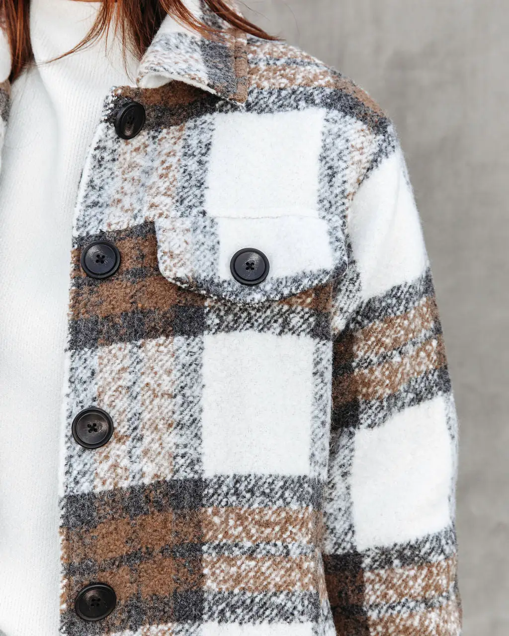 Chester Pocketed Plaid Jacket - FINAL SALE 2 Chester Pocketed Plaid Jacket - FINAL SALE - Image 2