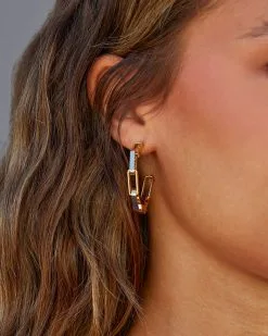 Claudine Link Mini Hoops - Gold -clothes Sales claudinelinkminihoopsgold31