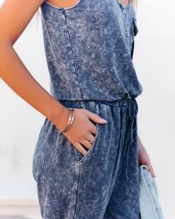 Danica Pocketed Washed Knit Jumpsuit - LAST CHANCE 11 Danica Pocketed Washed Knit Jumpsuit - LAST CHANCE -clothes Sales danicapocketedwashedknitjumpsuit46