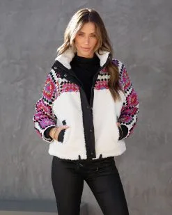 Blank NYC - Desert Chill Crochet Sherpa Pocketed Jacket - FINAL SALE 10 Blank NYC - Desert Chill Crochet Sherpa Pocketed Jacket - FINAL SALE -clothes Sales desertchillcrochetsherpapocketedjacket 25