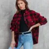 Doug Pocketed Plaid Teddy Jacket - FINAL SALE