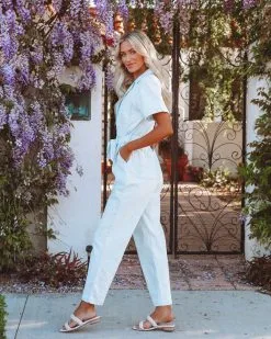 Dumbo Cotton Pocketed Denim Jumpsuit - Light Blue - FINAL SALE -clothes Sales dumbocottonpocketeddenimjumpsuitlightblue29