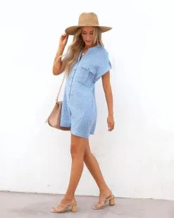 Fallen Breeze Ikat Cotton Pocketed Romper - FINAL SALE 10 Fallen Breeze Ikat Cotton Pocketed Romper - FINAL SALE -clothes Sales fallenbreezeikatcottonpocketedromper29