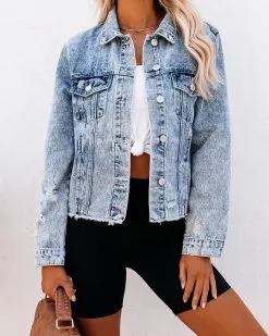 Frankie Distressed Denim Jacket - FINAL SALE -clothes Sales frankiedistresseddenimjacket11