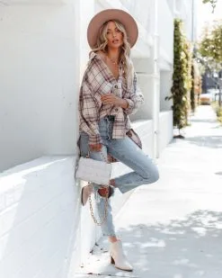 Gilroy Button Down Plaid Shacket - LAST CHANCE 16 Gilroy Button Down Plaid Shacket - LAST CHANCE -clothes Sales gilroybuttondownplaidshacket79