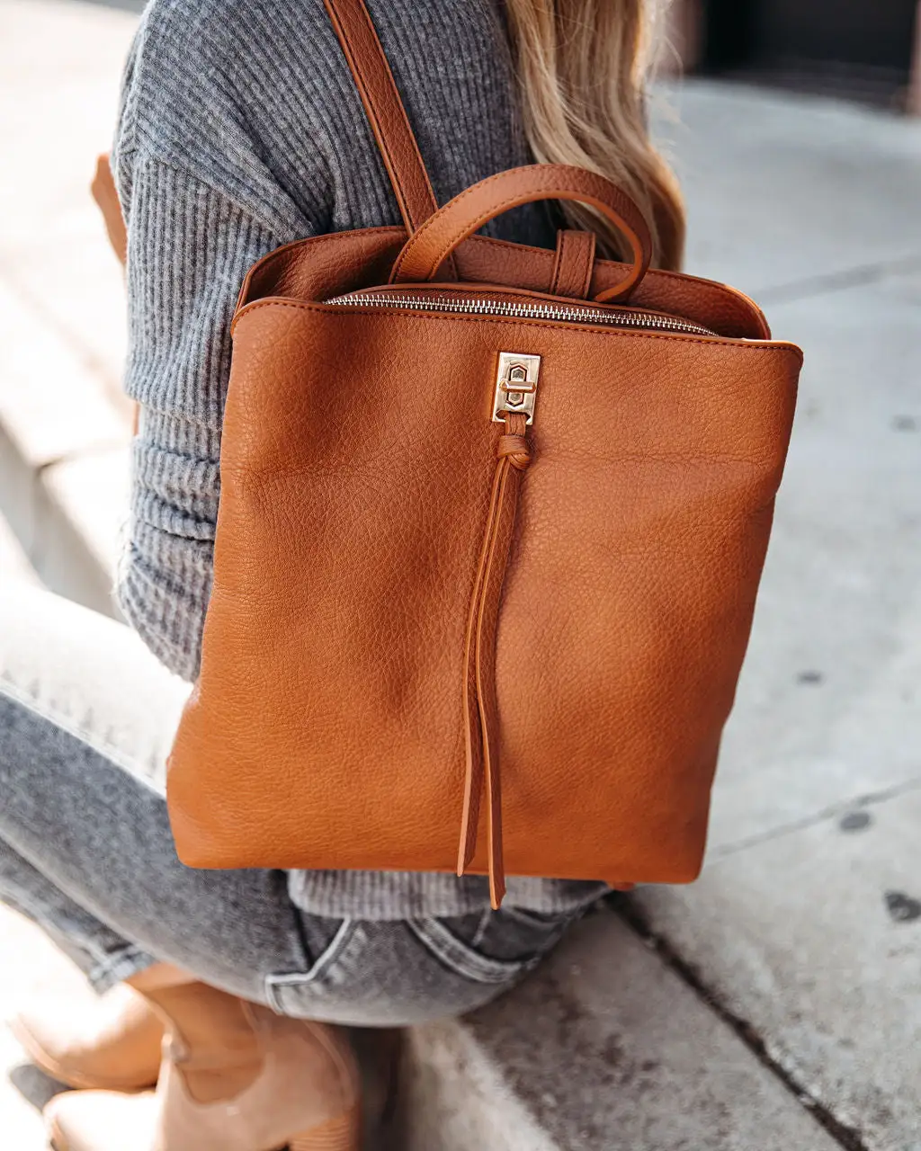 Golden Gate Backpack - Camel - LAST CHANCE 3 Golden Gate Backpack - Camel - LAST CHANCE - Image 3