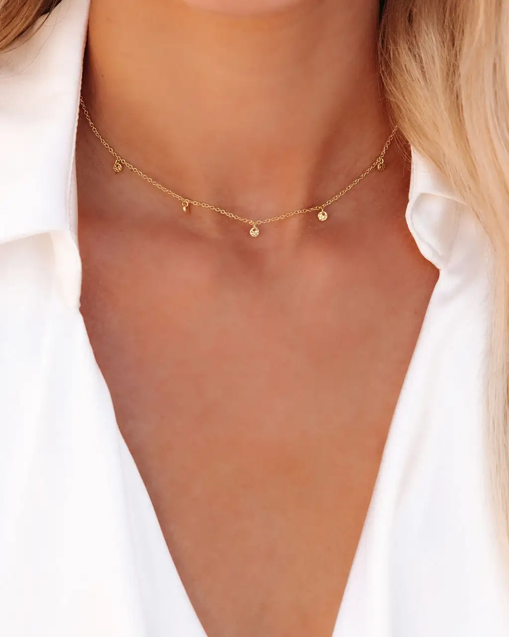 Gorjana - 5 Disc Choker 1 Gorjana - 5 Disc Choker