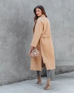 Great Expectations Pocketed Coat - Camel - FINAL SALE -clothes Sales greatexpectationspocketedcoatcamel221