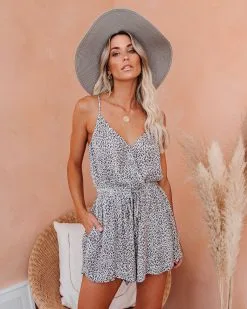 Ignition Pocketed Leopard Romper - FINAL SALE 16 Ignition Pocketed Leopard Romper - FINAL SALE -clothes Sales ignitionpocketedleopardromper11