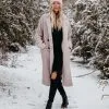 Just Imagine Sherpa Pocketed Trench Coat - FLASH FINAL SALE