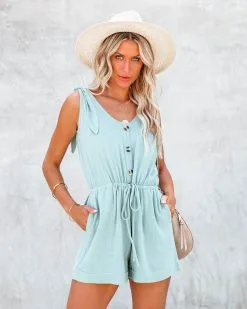 Leonel Pocketed Romper - Seafoam - FINAL SALE 17 Leonel Pocketed Romper - Seafoam - FINAL SALE -clothes Sales leonelpocketedromperseafoam85