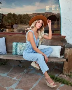 Levi Pocketed Chambray Jumpsuit - Light Wash - FINAL SALE 14 Levi Pocketed Chambray Jumpsuit - Light Wash - FINAL SALE -clothes Sales levipocketedchambrayjumpsuitlightwash1211