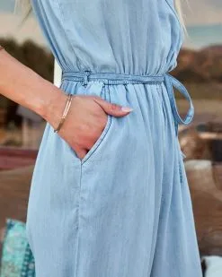 Levi Pocketed Chambray Jumpsuit - Light Wash - FINAL SALE 12 Levi Pocketed Chambray Jumpsuit - Light Wash - FINAL SALE -clothes Sales levipocketedchambrayjumpsuitlightwash90