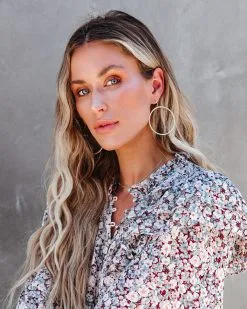 Meghan Bo Designs - Perfect Hoop Earrings - LAST CHANCE