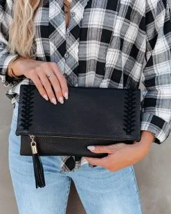 Palmero Crossbody Clutch - Black - LAST CHANCE -clothes Sales palmerocrossbodyclutchblack16