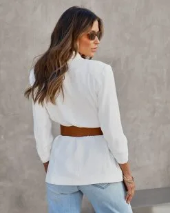 Paso Robles Gold Buckle Belt - Camel - SALE -clothes Sales pasoroblesgoldbucklebeltcamel33