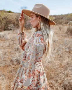 Rocky Mountain Hat - Tan -clothes Sales rockymountainhattan28