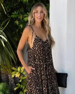 Running Wild Pocketed Leopard Jumpsuit - FINAL SALE -clothes Sales runningwildpocketedleopardjumpsuit91
