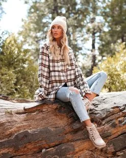 Rydell Plaid Button Down Shacket - FINAL SALE -clothes Sales rydellplaidbuttondownshacket50