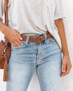 Shashi - Camryn Faux Leather Belt - Camel 6 Shashi - Camryn Faux Leather Belt - Camel -clothes Sales shashicamrynfauxleatherbeltcamel7