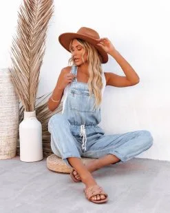 Tommy Tencel Pocketed Drawstring Overalls 17 Tommy Tencel Pocketed Drawstring Overalls -clothes Sales tommytencelpocketeddrawstringoveralls61