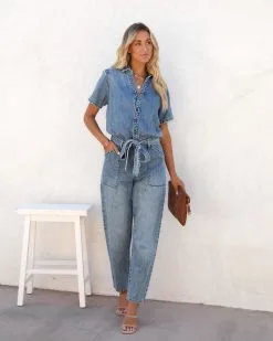 Yorker Cotton Pocketed Jumpsuit - FINAL SALE -clothes Sales yorkercottonpocketedjumpsuit5