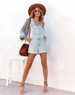 Yosemite Cotton Pocketed Denim Overalls - LAST CHANCE -clothes Sales yosemitecottonpocketeddenimoveralls3